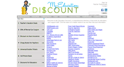 Desktop Screenshot of myteacherdiscount.com